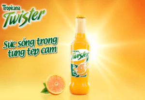 Nước cam ép Twister chai