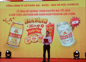 Chương trình khuyến mại bia lon Hà Nội Tết 2018
