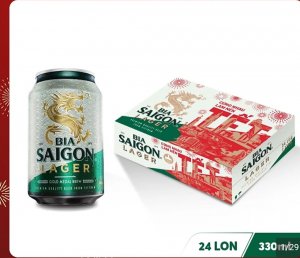 Bia Sài Gòn Lager – Lon