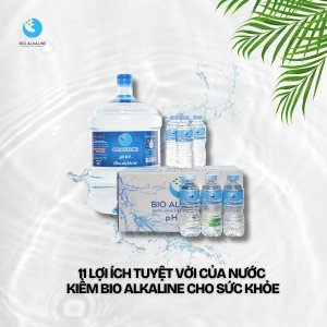 Nước khoáng Ion Kiềm BIO Alkaline