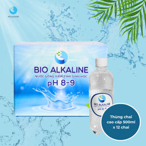 Thùng Nước Kiềm Bio Alkaline cao cấp 500ml